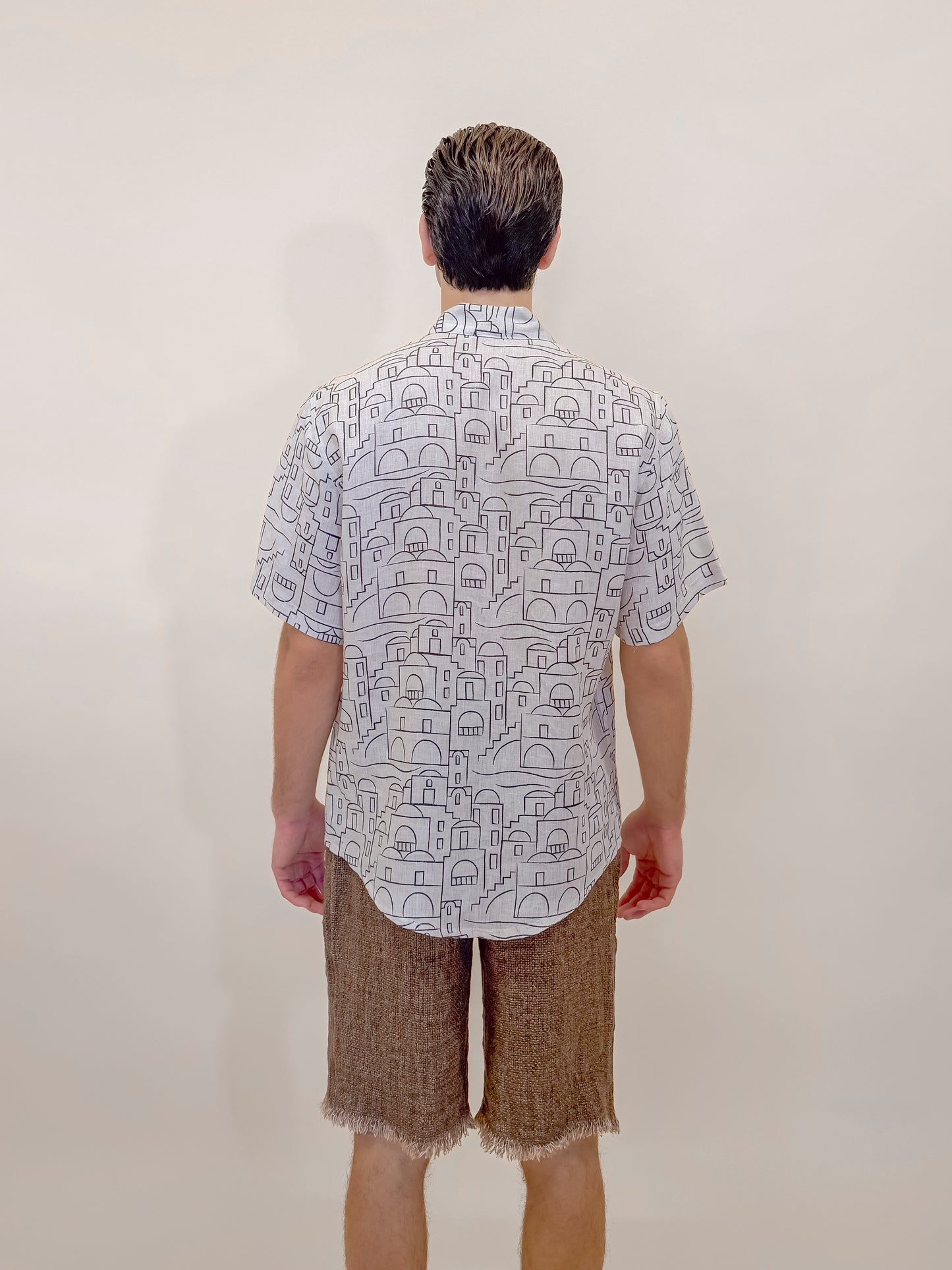 CAMICIA M/M POSITANO BROWN