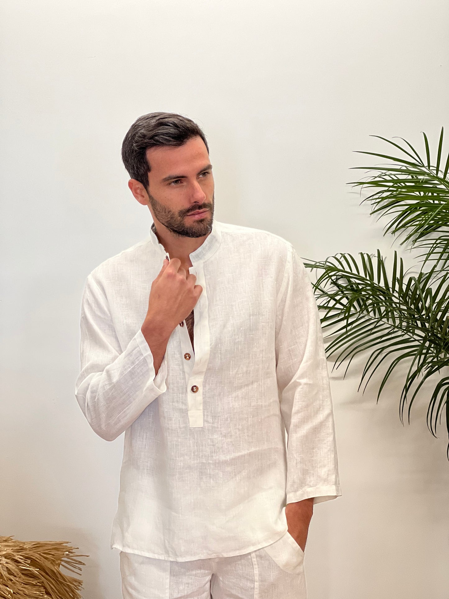 LINEN COAT FASHION BEACH POSITANO