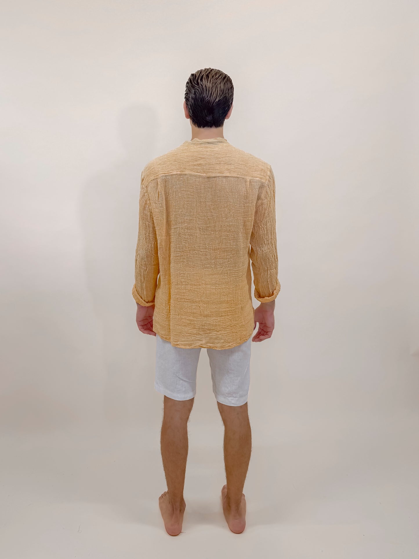CAMICIA 5 BOTTONI YELLOW