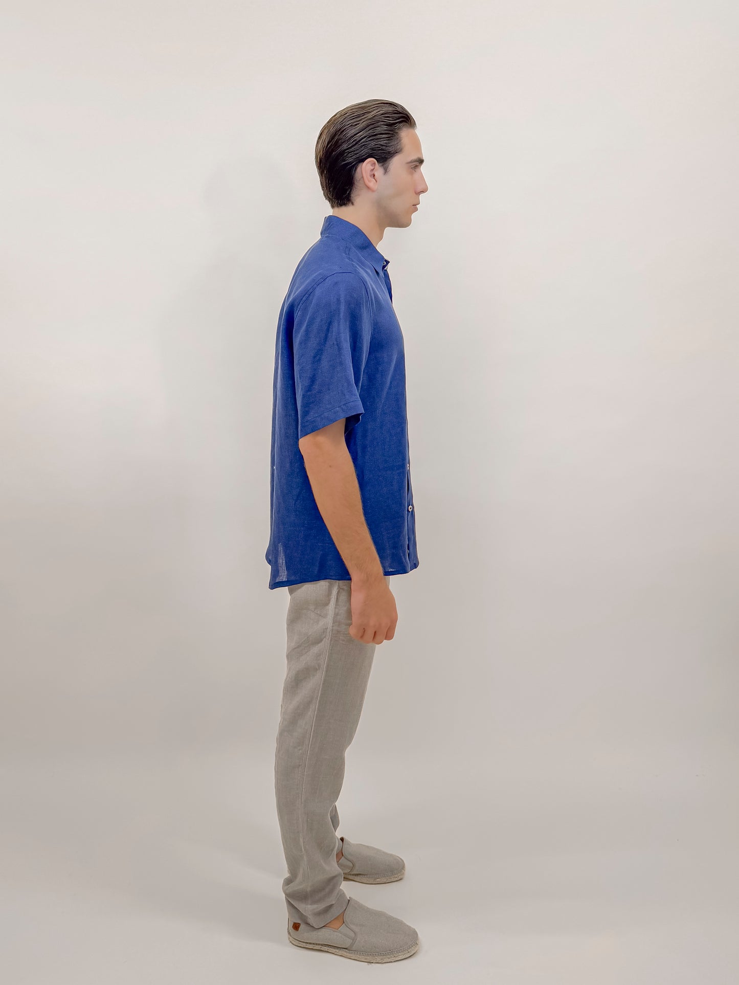 CAMICIA M/M FULL BUTTONS BLU