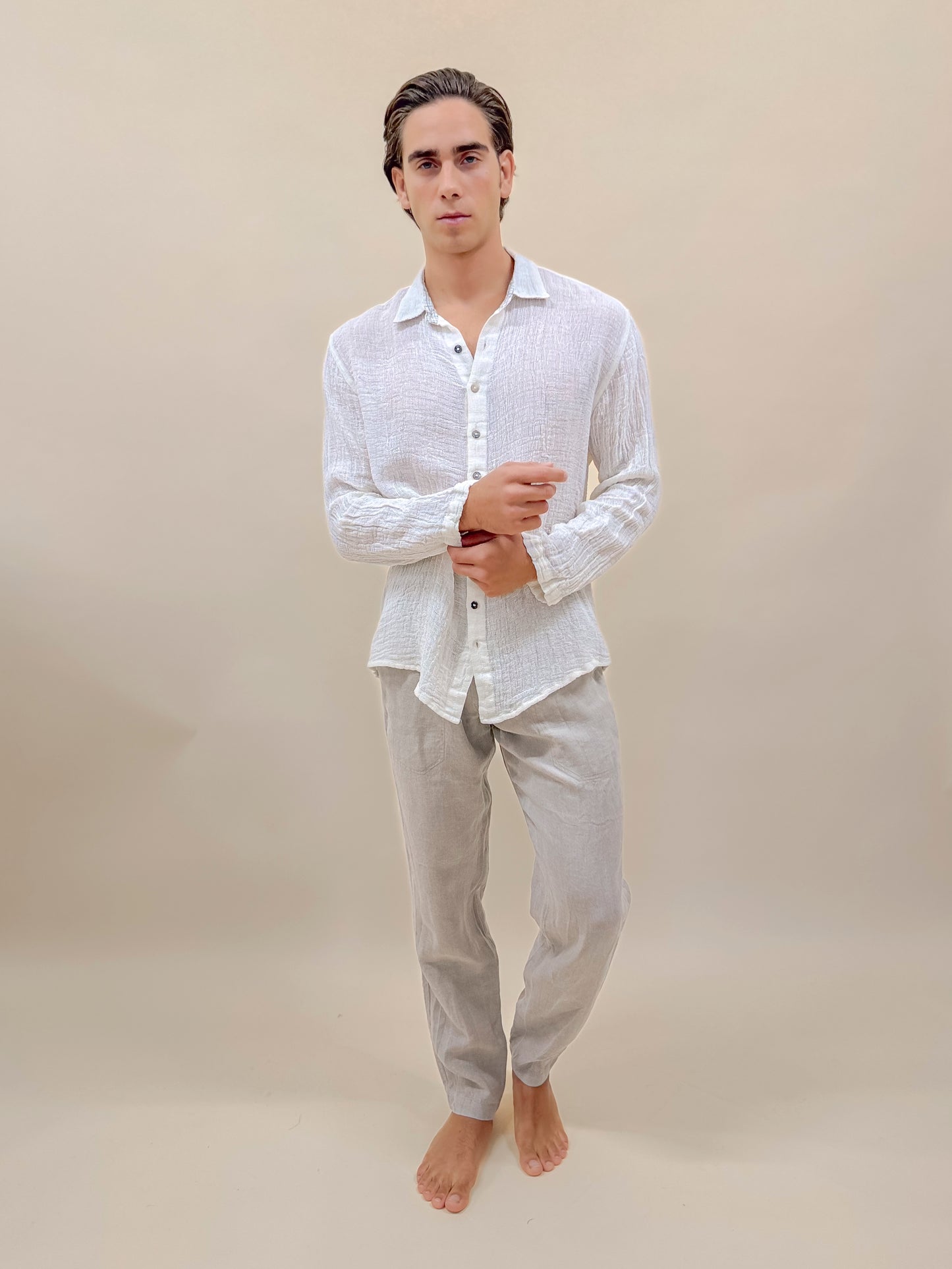 CAMICIA FULL BUTTONS WHITE