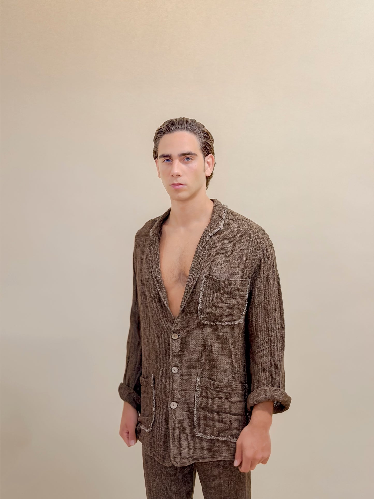 GIACCA PORTO BROWN
