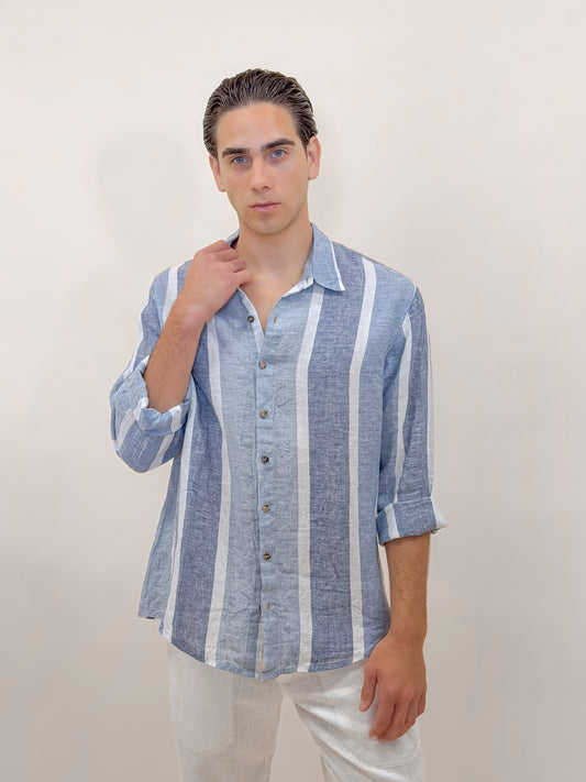 CAMICIA FULL BUTTONS JEANS