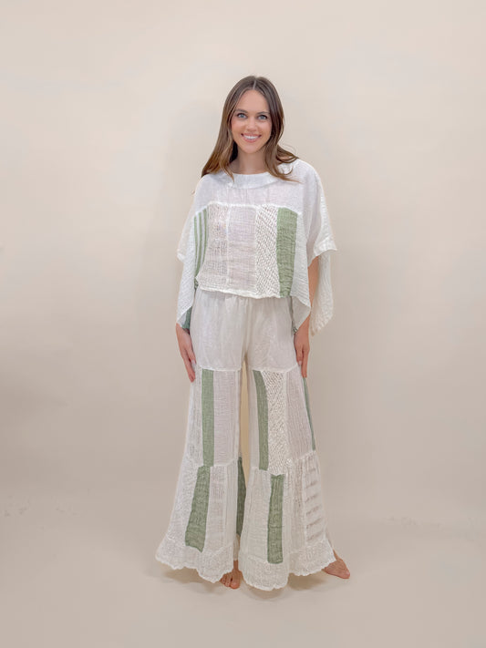 SET PANTALONE E PONCHO PATCHWORK (Copia)