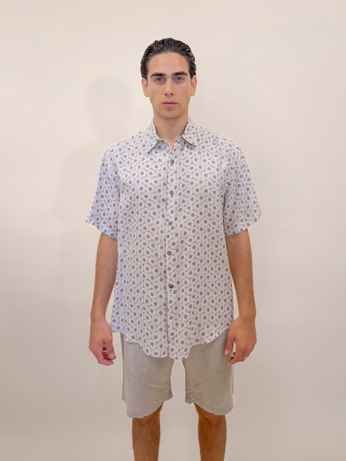 CAMICIA M/M FULL BUTTONS MARGHERITA