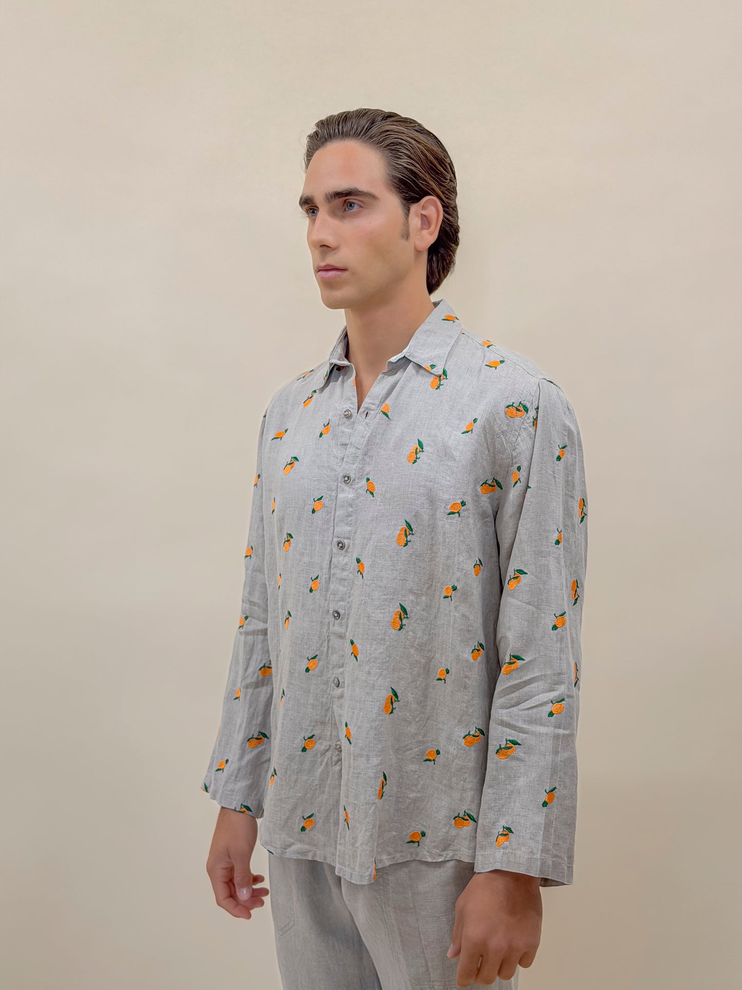 CAMICIA FULL BUTTONS MANDARINO
