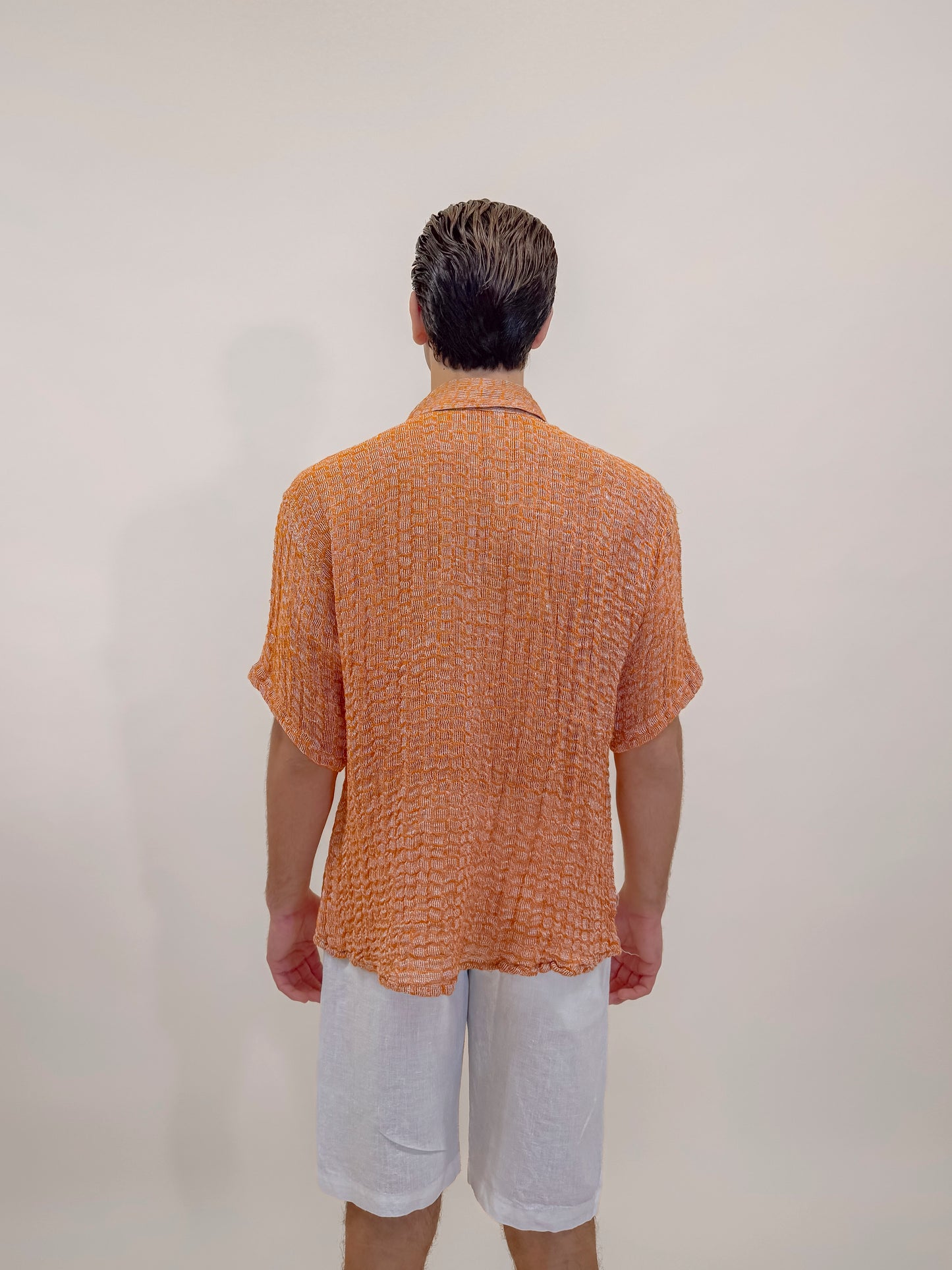 CAMICIA M/M MENDEZ ORANGE