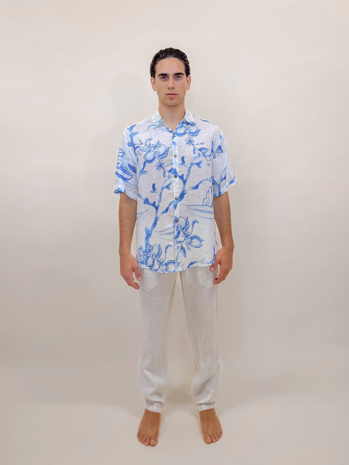 CAMICIA STAMPA CAPRI