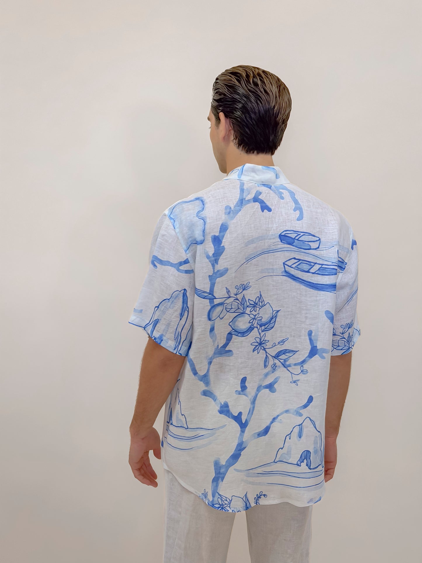 CAMICIA STAMPA CAPRI