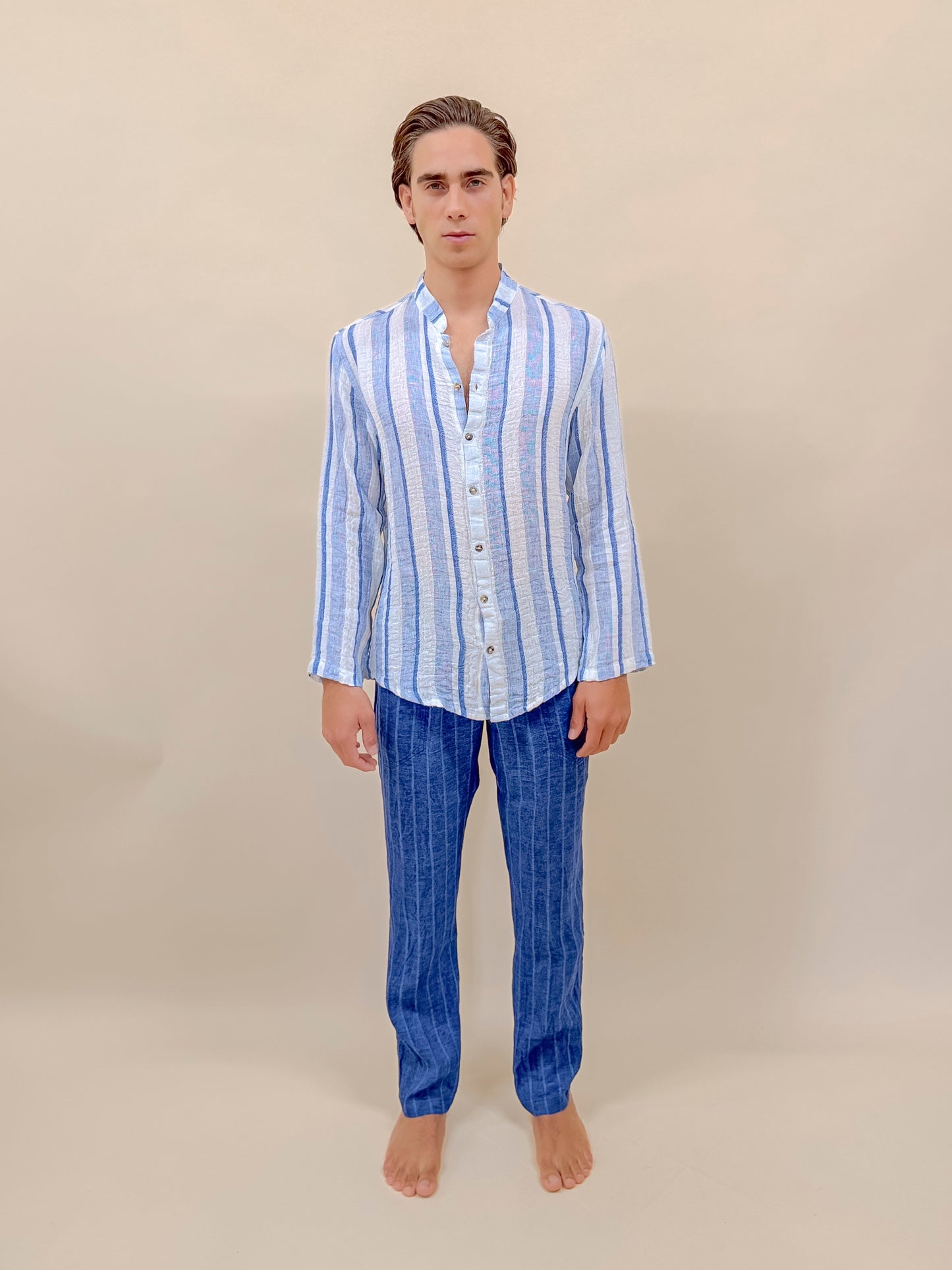 CAMICIA FULL BUTTONS POSITANESE