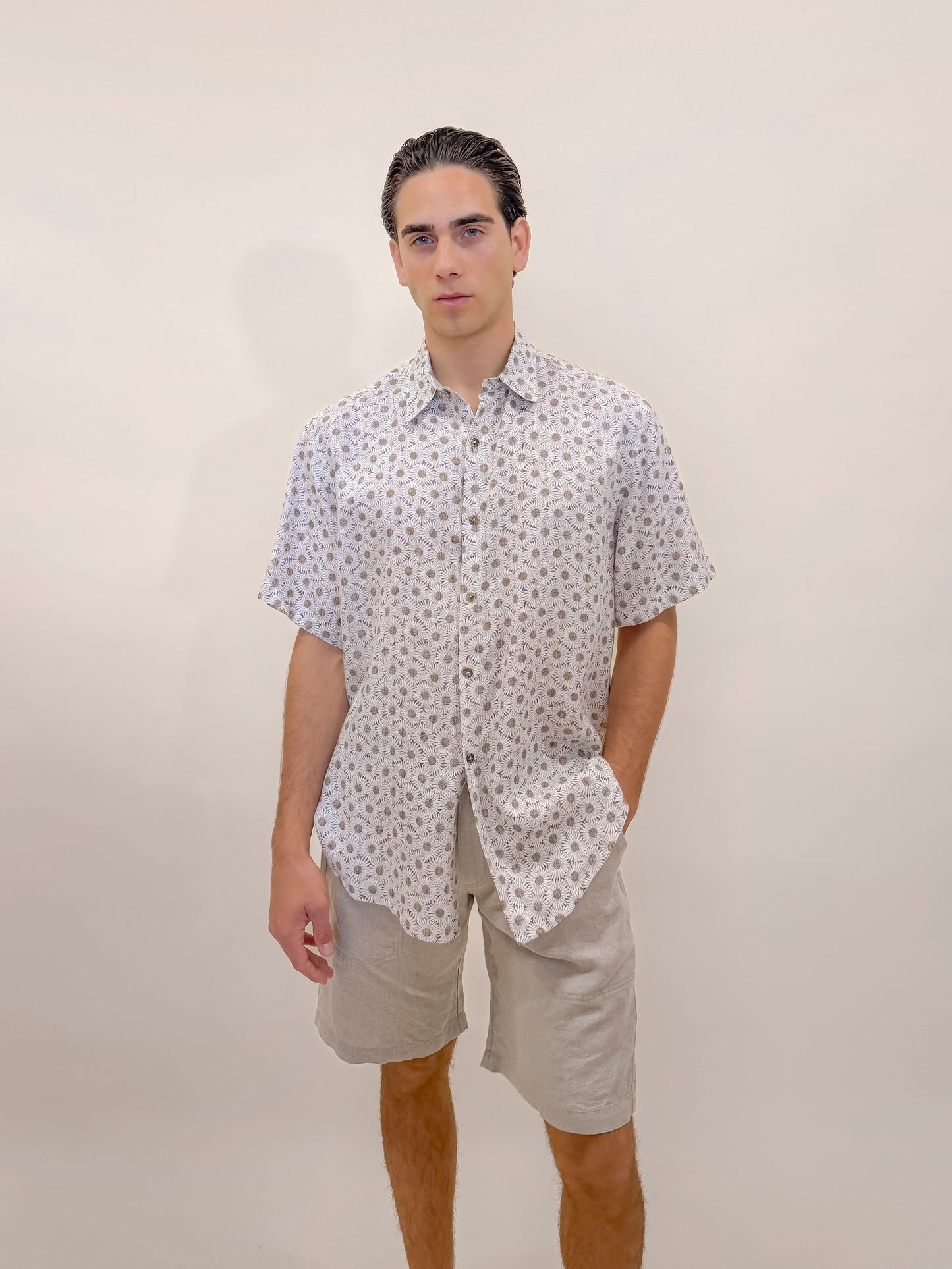 CAMICIA M/M FULL BUTTONS MARGHERITA