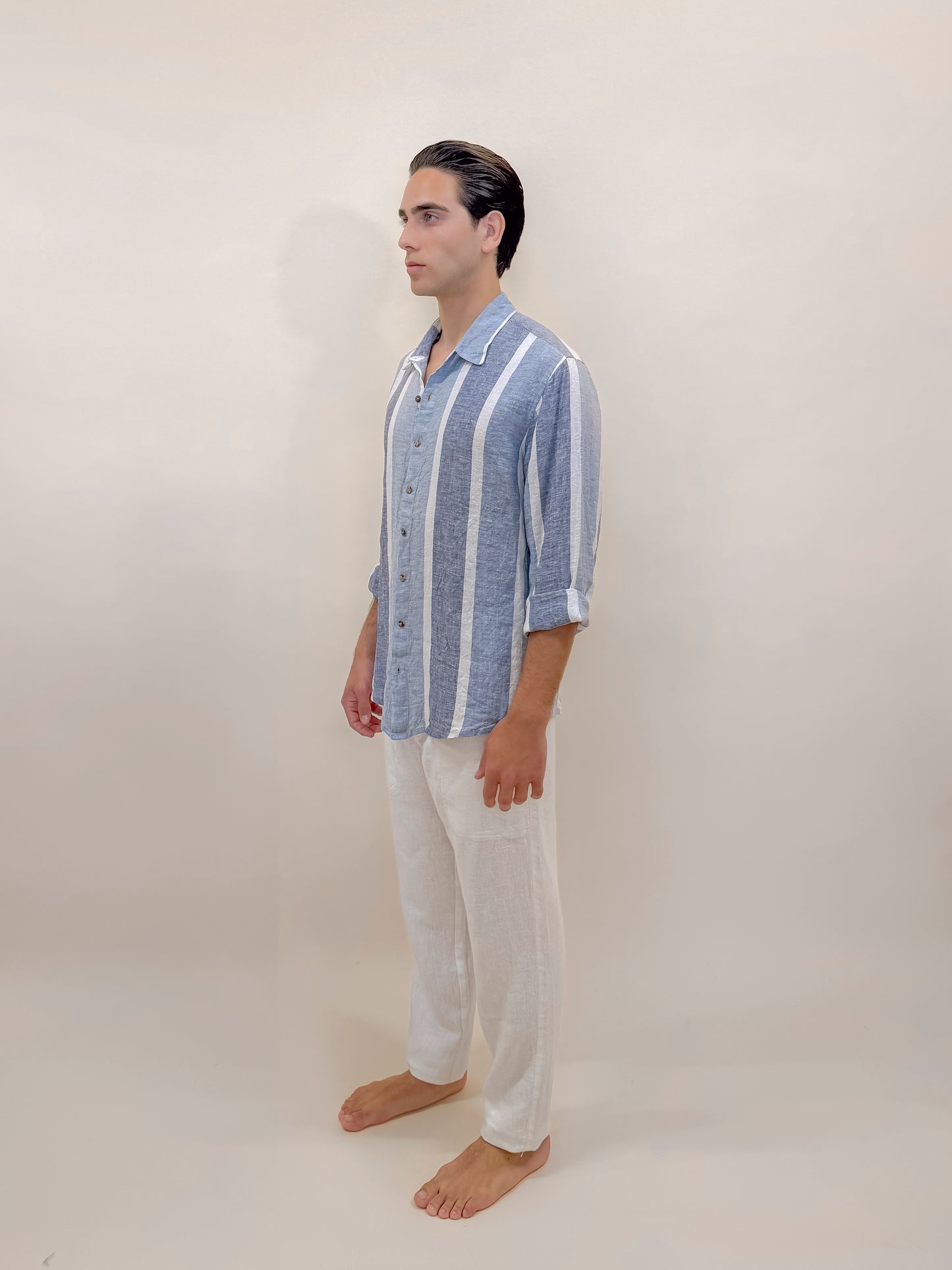 CAMICIA FULL BUTTONS JEANS