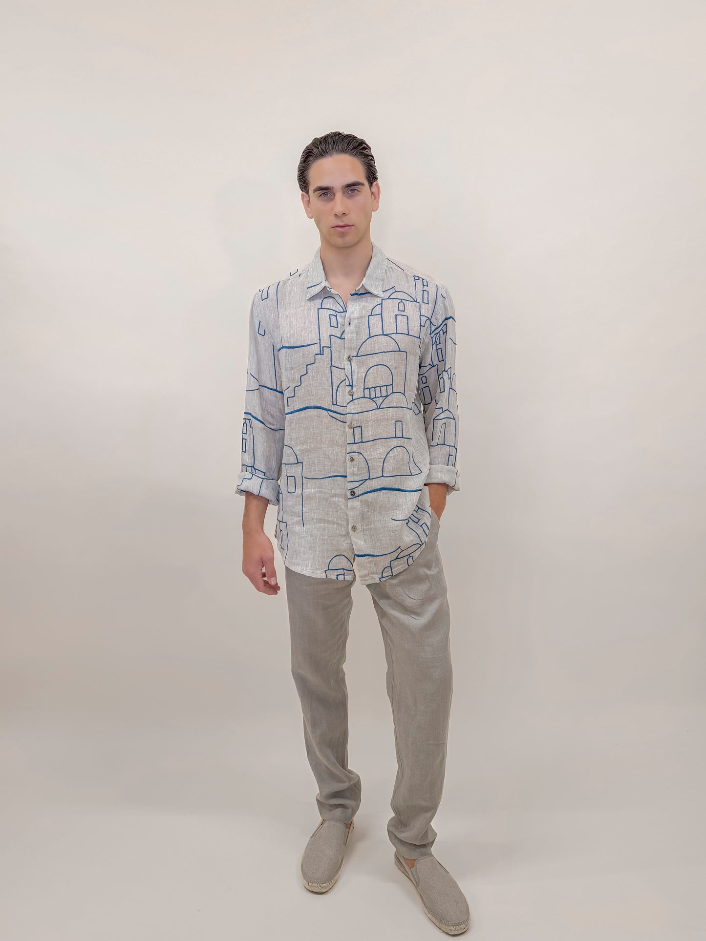 CAMICIA POSA POSA ecrù