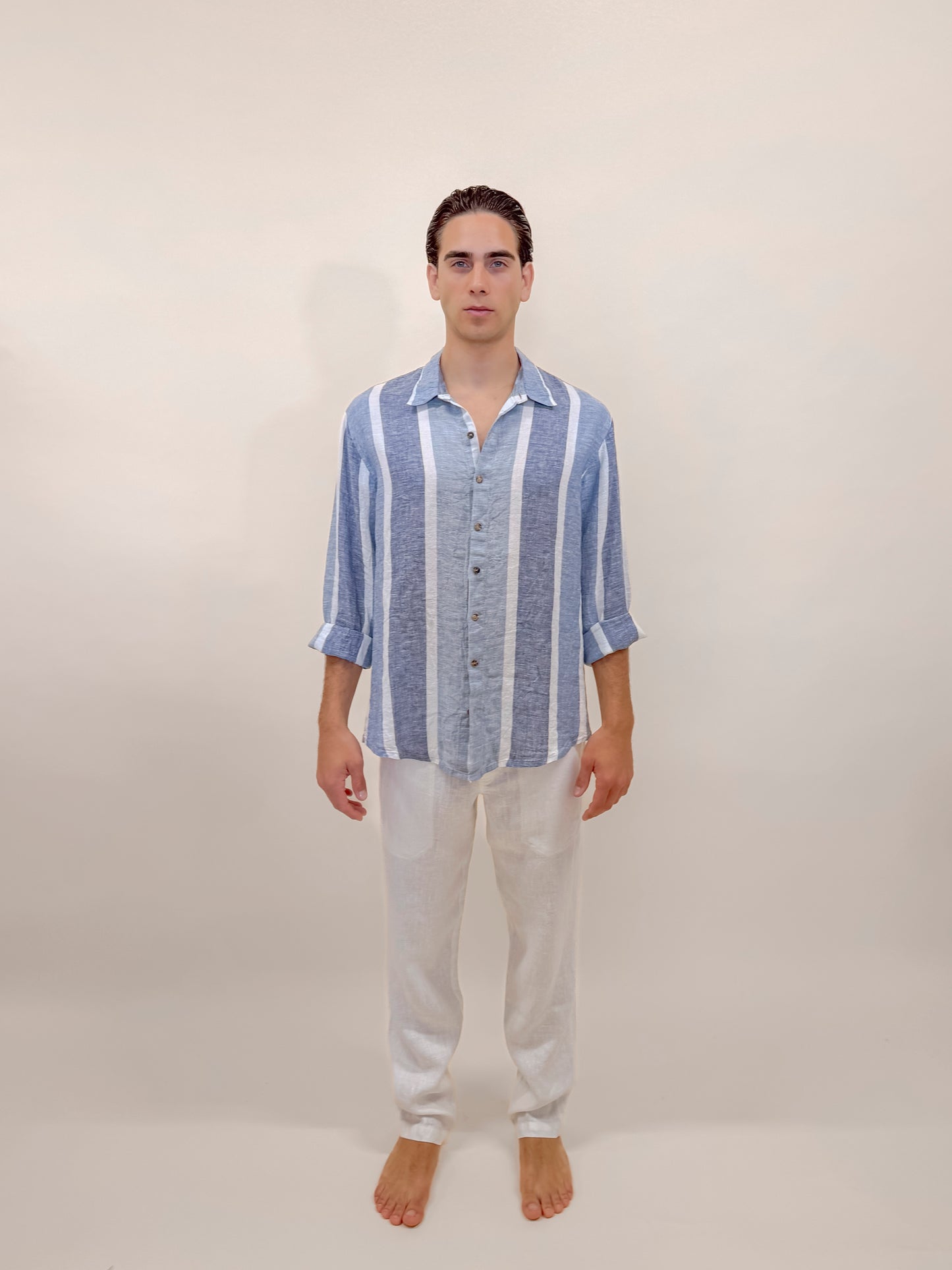 CAMICIA FULL BUTTONS JEANS