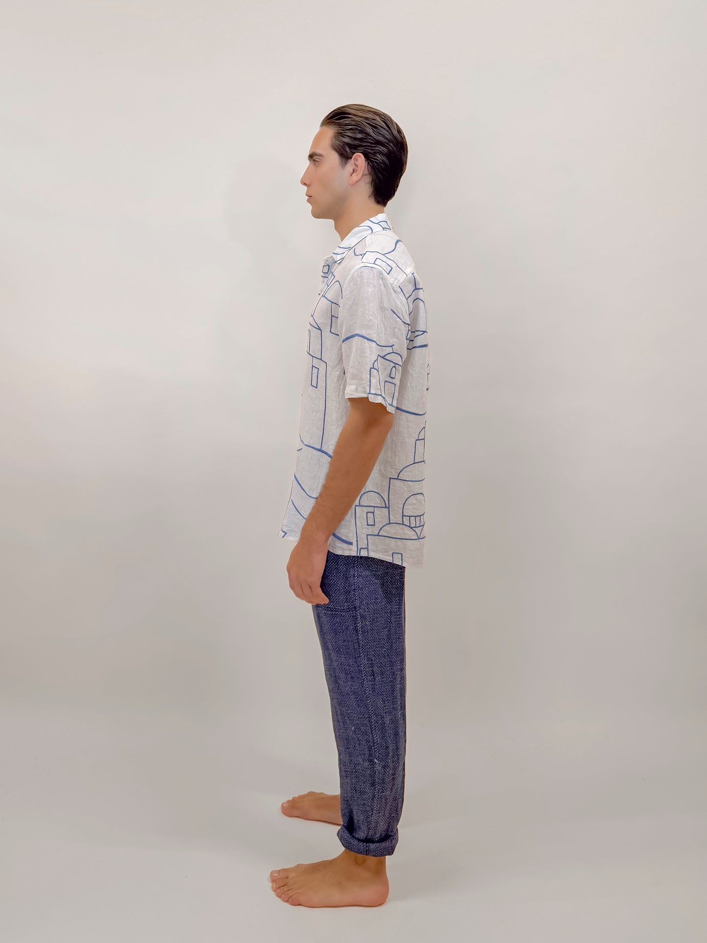 CAMICIA M/M POSA POSA AVORIO